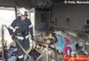 Oö: Schlafzimmerbrand in Leonding fordert zwei Verletzte