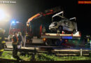 Nö: Unfall auf B 33 – Leitschiene wirkte wie Sprungschanze