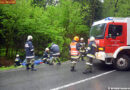 Oö: Personenrettung bei Verkehrsunfall auf der B136