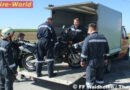 Nö: Motorradtransport nach Verkehrsunfall