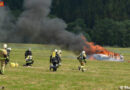 Stmk: Freiwillige und militärische Feuerwehr üben gemeinsam für die Airpower