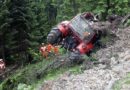 Oö: Erdrutsch riss Traktorgespann mit sich