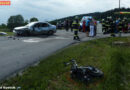 Ktn: Schwerer Unfall mit Pkw und zwei Motorrädern bei Bleiburg