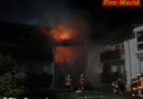 Deutschland: Nächtlicher Wohnungsbrand fordert Bruchsaler Feuerwehr