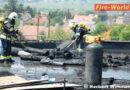 Nö: Dachstuhlbrand auf Baustelle Rathausviertl in Guntramsdorf