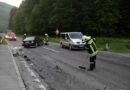 Nö: Zwei verunfallte Pkw blockieren die LB18 beim Gerichtsberg