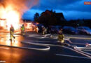 Sbg: Vollbrand eines Imbisslokals in Hallein