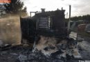 Oö: Explosionsgefahr beim Brand eines Hendlgrillers