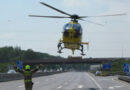 Nö: Schwerer Unfall mit Autobrand auf A 22 – Fünf Verletzte