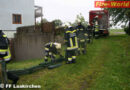 Oö: Feuerwehr Laakirchen im Hochwassereinsatz (Lagebericht)