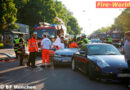Bayern: Drei Verletzte und vier beschädigte Autos bei Unfall in München