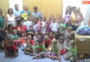 Oö: Feuerwehren Neustift und Rannariedl zu Besuch im Kindergarten