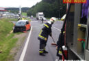 Oö: FF Rohrbach zweimal bei Verkehrsunfällen im Einsatz