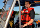 Oö: Feuerwehrjugend Steyregg auf der Donau unterwegs