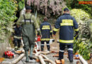 Sbg: Steirische Kameraden helfen beim Hochwasser in Salzburg