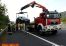 Nö: Auto verlor Hinterrad auf der A2 bei Edlitz