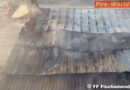 Nö: Großfeuer in Gewerbebetrieb in Fischamend