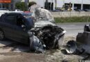 Nö: Pkw-Brand nach Verkehrsunfall