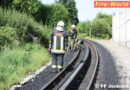 Tirol: Zwei Böschungsbrände entlang der Achenseebahntrasse in Jenbach