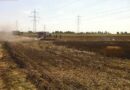 Nö: 10.000m² Weizenfeld  abgebrannt