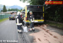 Tirol: Treibstoffaustritt aus Linienbus