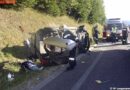 Stmk: Feuerwehr befreit eingeklemmte Person aus Fahrzeug