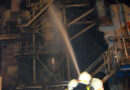 Nö: Absauganlage in Recyclingfirma in Brand