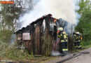 Stmk: Hütten-Vollbrand im Wald von Liezen