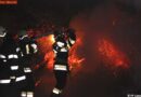 Stmk: 6m hohe Hecke durch Feuerwerk in Brand geraten