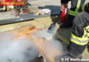 Oö: Flämmarbeiten lösen Glimmbrand aus