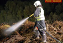 Bgld: FF Pinkafeld muss nach Großbrand nachlöschen