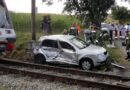 Oö: Menschenrettung nach Unfall zwischen Zug und Pkw