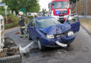 Nö: Auto in Bad Vöslau mit Traktor kollidiert