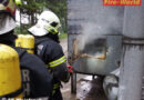 Nö: Brand in Sägespäne-Filteranlage