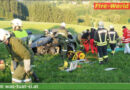 Oö: Personenrettung nach Unfall auf B 126 in Zwettl