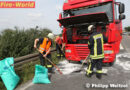 Deutschland: Dampfender Lastwagen führte zu Feuerwehreinsatz in Alsfeld