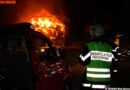 Stmk: Erneuter Großbrand beschäftigt Feuerwehren in Bad Aussee
