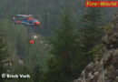 Ktn: Waldbrand auf 1.200 m Seehöhe in Eisenkappel