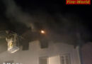 Sbg: Dachstuhlbrand in Halleiner Altstadt