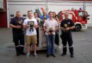 Stmk: Konrad der Traumabär fährt mit der Feuerwehr mit