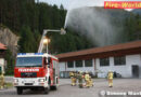 Tirol: Sechs Wehren bei Großbrand-Einsatzübung in Scharnitz