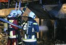 Nö: Reisebus auf der A21 im Vollbrand