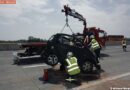Nö: Sperre der Südautobahn nach schweren Verkehrsunfall
