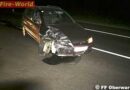 Bgld: Nächtliche Fahrzeugbergung auf der B63