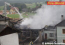 Nö: 13 Wehren bei Sägewerksbrand in Steinakirchen im Einsatz