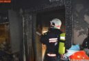W: Zimmerbrand im Dachgeschoss -> Feuerwehrmann verletzt