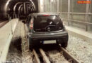 Deutschland: Mit 2 Promille mit Pkw in den U-Bahn-Schacht