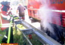 Deutschland: Heißläufer bei Lkw führt zu Feuerwehreinsatz in Bruchsal