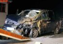 Stmk: Verkehrsunfall mit vermutlich eingeklemmter Person