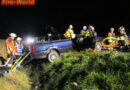 Bayern: Personenrettung nach Pkw-Frontalcrash bei Geisenhausen